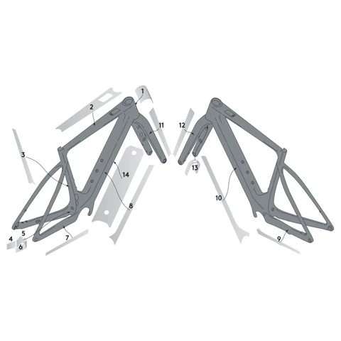 SYNCROS Kit de Protection Pour Cadre Solace ERide